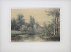 Johannes Pieter Wisselingh (1812-1899) - landschap met, Antiek en Kunst, Kunst | Schilderijen | Klassiek