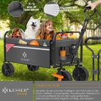 KESSER® Bolderkar - Opvouwbaar - Bolderwagen - Antraciet, Caravans en Kamperen, Verzenden, Nieuw