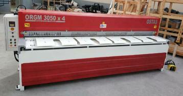 OSTAS ORGM 3050 x 4 plaatschaar knipbank beschikbaar voor biedingen