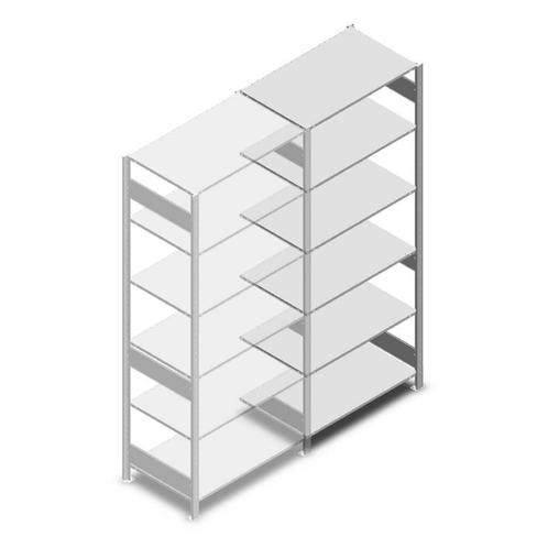 Deels gebruikte Heavy Duty legbordstelling 2500x1000x400 mm, Zakelijke goederen, Kantoor en Winkelinrichting | Magazijn, Stelling en Opslag