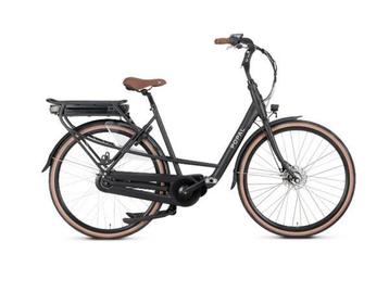 Veiling - Popal elektrische damesfiets Maeve 28 zwart beschikbaar voor biedingen