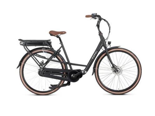 Veiling - Popal elektrische damesfiets Maeve 28 zwart, Fietsen en Brommers, Elektrische fietsen
