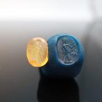 Oud-Romeins Carneool diepdruk Zegel - 8.4 mm - met Pax en