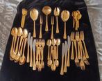 Bestekset voor 6 personen (48) - Imperial - Staal, Verguld