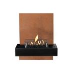 Xaralyn Quero bio-ethanol wandhaard Cortenstaal, Huis en Inrichting, Verzenden, Nieuw, Elektrische haard