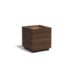 Bamboe plantenbak 80x80x85cm - Met bodem, Vierkant, Nieuw, 60 tot 100 cm, 60 cm of meer