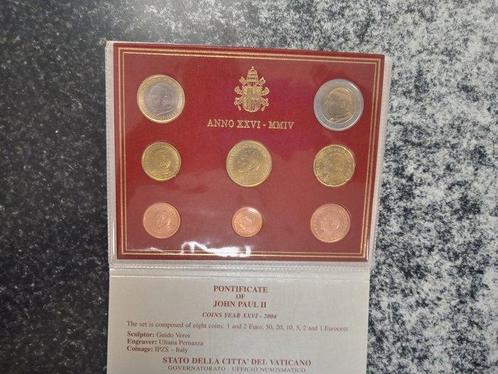 Vaticaan. Year Set (BU) 2004 (Zonder Minimumprijs), Postzegels en Munten, Munten | Europa | Euromunten