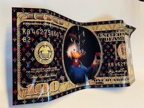 Mike Blackarts - Dagobert Duck Dollar sculpture, Antiek en Kunst, Kunst | Schilderijen | Modern