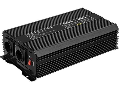 Goobay 58895 - Netvoeding & Inverter - 2000 W - Zwart, Huis en Inrichting, Woonaccessoires | Overige, Zo goed als nieuw, Verzenden