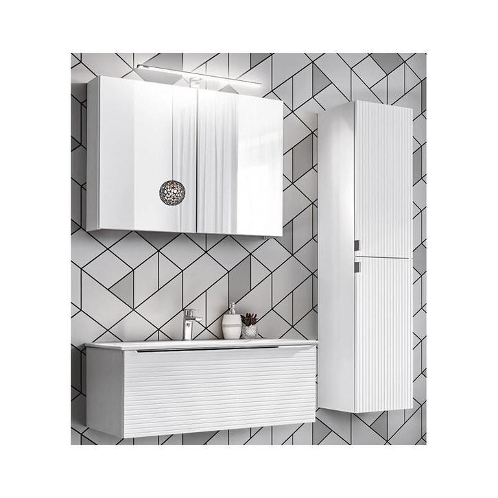 Badmeubel Batisto 90CM (Badkamermeubels), Huis en Inrichting, Badkamer | Badkamermeubels, Nieuw, Ophalen of Verzenden