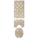 Homely luxe 3 delige badkamermatten set met antislip -, Huis en Inrichting, Ophalen of Verzenden, Nieuw