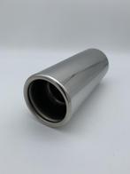 RVS Ronde eindstuk 3 inch rolled edge / met extra demping, Ophalen of Verzenden, Nieuw