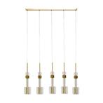 *WOONWINKEL* Kare Design Candy Bar Gold Hanglamp Goud En Gla, Verzenden, Nieuw