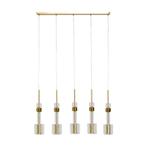 *WOONWINKEL* Kare Design Candy Bar Gold Hanglamp Goud En Gla, Nieuw, Verzenden