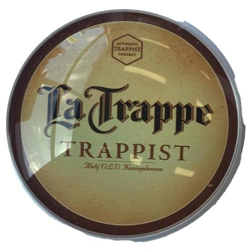 Occasion - Ronde taplens La Trappe trappist bol 69 mmø, Zakelijke goederen, Horeca | Overige, Ophalen of Verzenden