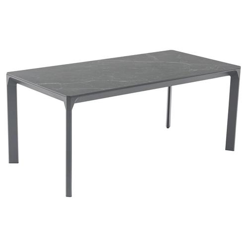 Dora dining tuintafel 180x90xH75 cm aluminium, Tuin en Terras, Tuintafels, Nieuw, Ophalen of Verzenden