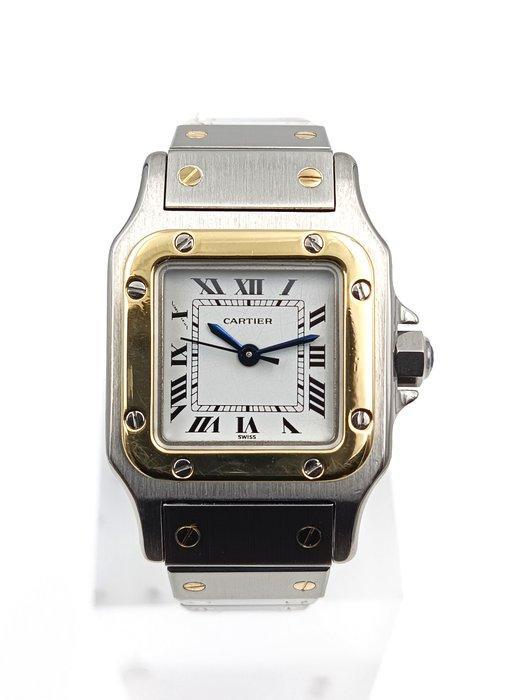Cartier - Santos Carrée - 0902 - Serviced - Dames -, Sieraden, Tassen en Uiterlijk, Horloges | Heren