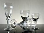 Drinkservies (24) - Antieke kristalglas - Kristal