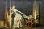 After Jean-Honoré Fragonard (1732-1806) - The Stolen Kiss, Antiek en Kunst, Kunst | Schilderijen | Klassiek