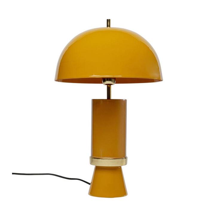 *WOONWINKEL* Kare Design Josy Yellow Retro Design Tafellamp, Huis en Inrichting, Lampen | Tafellampen, Nieuw, Verzenden