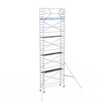 Rolsteiger Original 75x305 10,2m werkhoogte tegen de gevel, Doe-het-zelf en Verbouw, Steigers, Verzenden, Nieuw, Rolsteiger of Kamersteiger