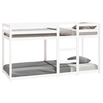 Stapelbed Grenenhout 80x200: Solide! Tweedekansje -45% Ko... beschikbaar voor biedingen