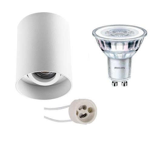 Voordeelset: Opbouwspot Set - Pragmi Luxina Pro - GU10, Huis en Inrichting, Lampen | Spots, Plafondspot of Wandspot, Nieuw, Led