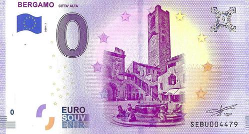 0 euro biljet Italië 2019 - Bergamo, Postzegels en Munten, Bankbiljetten | Europa | Eurobiljetten, Verzenden