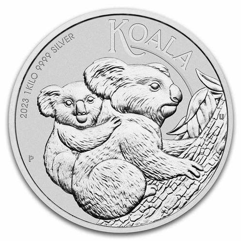 Koala 1 kg 2023, Postzegels en Munten, Munten | Oceanië, Losse munt, Zilver, Verzenden