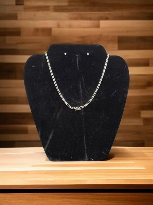 Jaartal ketting stainless steel | Valentijnsdag cadeau, Sieraden, Tassen en Uiterlijk, Kettingen, Met hanger, Zilver, Nieuw, Overige materialen