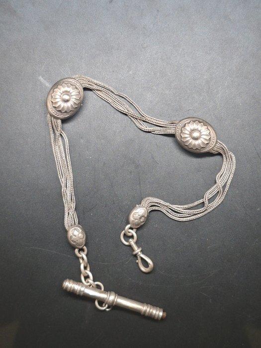 0.800 - chaîne de montre - 1850-1900, Sieraden, Tassen en Uiterlijk, Horloges | Heren