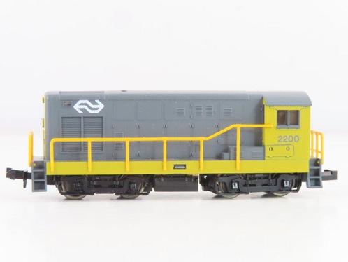Minitrix N - 11035 - Diesellocomotief (1) - Serie 2200 - NS, Hobby en Vrije tijd, Modeltreinen | N-Spoor
