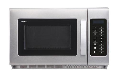 Hendi Magnetron | RVS | 34L | 1800w | Touchbediening | Progr, Zakelijke goederen, Horeca | Keukenapparatuur, Nieuw in verpakking