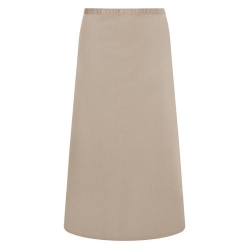 GGM Gastro | KARLOWSKY | Bistro schort Basic - Zand |, Huis en Inrichting, Keuken | Textiel, Overige kleuren, Nieuw, Schort, Verzenden