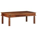 vidaXL Salontafel 110x60x40 cm massief acaciahout, Huis en Inrichting, Tafels | Salontafels, Verzenden, Nieuw, Overige houtsoorten