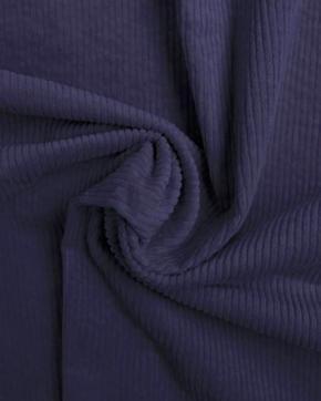Corduroy Washed Stretch Blauw/Paars, Hobby en Vrije tijd, Stoffen en Lappen, Paars, Nieuw