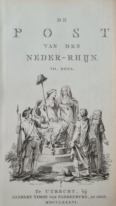 [Pieter Hoen] - De post van den Neder-Rhijn, patriottische, Antiek en Kunst, Antiek | Boeken en Bijbels