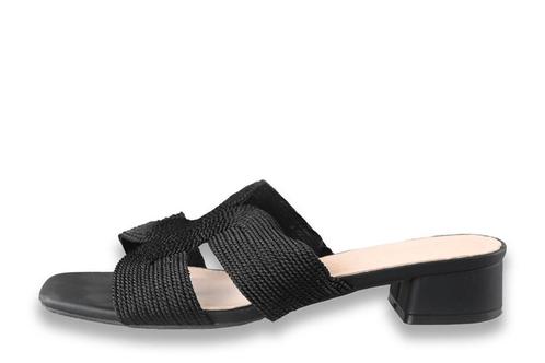 Nelson Slippers in maat 41 Zwart | 10% extra korting, Kleding | Dames, Schoenen, Zwart, Zo goed als nieuw, Slippers, Verzenden