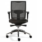 (MDK-104612) Bureaustoel Tijs netweave rugleuning, Ophalen of Verzenden, In hoogte verstelbaar, Nieuw, Bureau