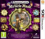 3DS Professor Layton and the Miracle Mask (Engelstalig), Spelcomputers en Games, Games | Nintendo 2DS en 3DS, Verzenden, Zo goed als nieuw
