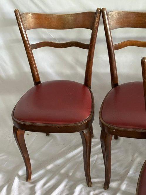 stile thonet - Stoel (4) - Kersenhout, Antiek en Kunst, Antiek | Overige Antiek