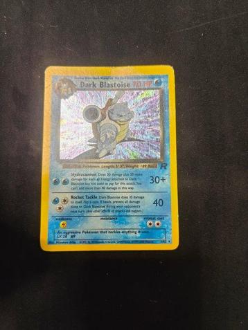 Pokémon Card - Dark Blastoise Holo Team Rocket - WOTC - Team beschikbaar voor biedingen