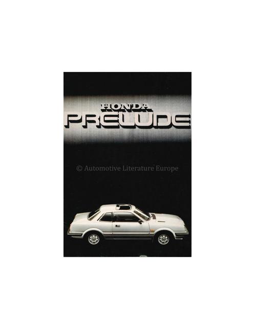 1979 HONDA PRELUDE BROCHURE NEDERLANDS, Boeken, Auto's | Folders en Tijdschriften, Honda