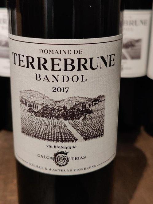 2017 Domaine de Terrebrune - Bandol - 9 Flessen (0.75 liter), Verzamelen, Wijnen