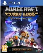 Minecraft: Story Mode (PS4) PEGI 12+ Adventure, Spelcomputers en Games, Zo goed als nieuw, Verzenden