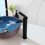 Zwarte watervalkraan voor badkamer, Doe-het-zelf en Verbouw, Verzenden, Nieuw, Kraan