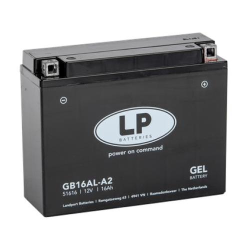 LP GB16AL-A2 motor GEL accu 12 volt 16,0 ah (51616 - MG, Motoren, Onderdelen | Overige, Nieuw, Ophalen of Verzenden