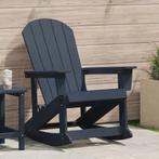 vidaXL Adirondack Schommelstoel Marineblauw 73,5x92x90 cm, Tuin en Terras, Tuinstoelen, Verzenden, Nieuw