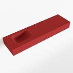 MONDIAZ LEX Fire vrijhangende solid surface wastafel 110cm., Ophalen of Verzenden, Nieuw, Overige typen