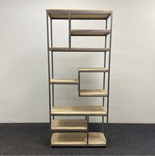 Industriële boekenkast / wandmeubel, (hxbxd) 192x85x35 cm, Huis en Inrichting, Kasten | Overige, Gebruikt, Ophalen of Verzenden